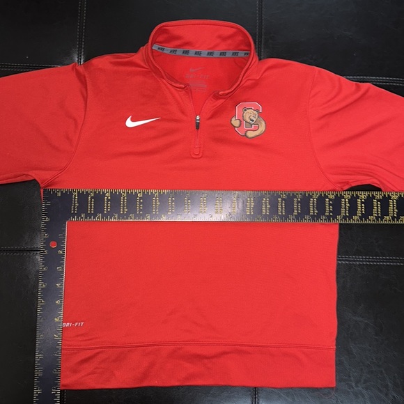 Cornell Nike Dri Fit 1/4 zip M - Picture 3 of 12